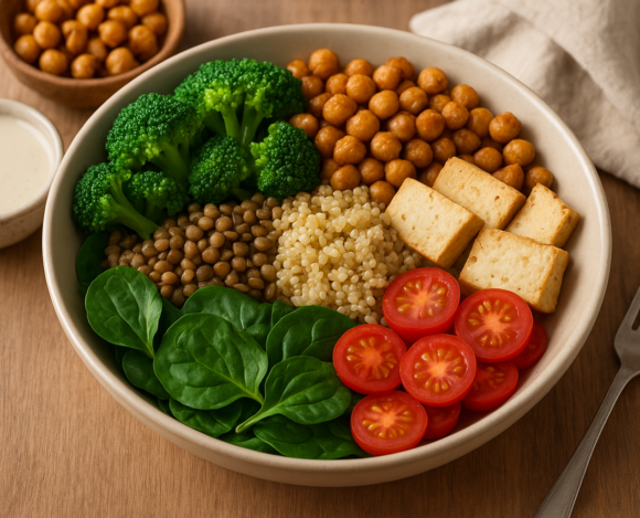 Recettes végétariennes protéinées