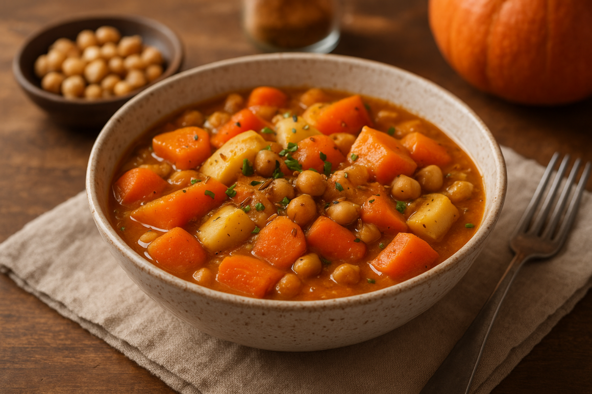 Recette plat végétarien d’hiver