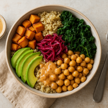 Recette poke bowl végétarien d’hiver