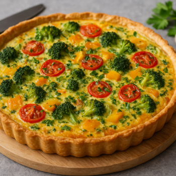 Recette quiche végétarienne