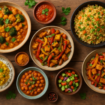 Recette végétarienne du monde