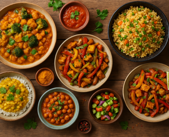 Recette végétarienne du monde