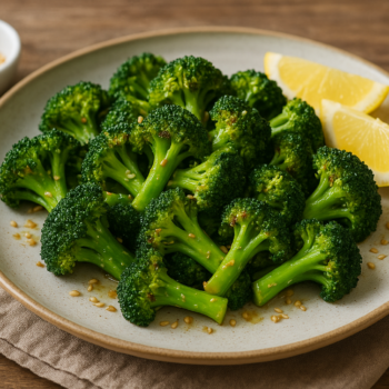 Recette végétarienne aux brocolis