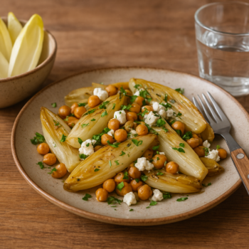 Recette végétarienne aux endives